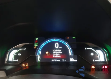 2021 Honda Clarity Touring из США, поврежденный, VIN JHMZC5F30MC000063